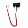 Truck-Lite Stop/Turn Plug, 16 Gauge Gpt Wire, Right Angle Pl-2, Stripped End/Ring Terminal, 11 In., Bulk 94992-3